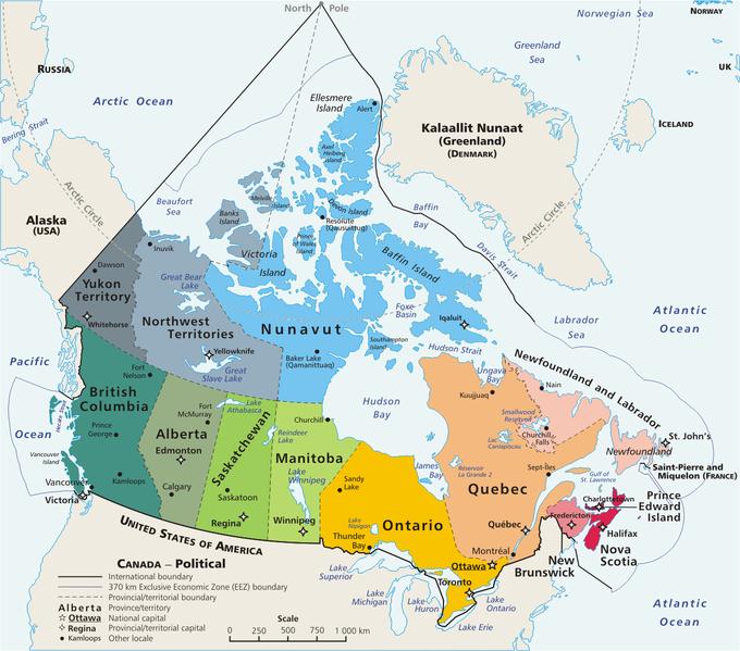 canada Map 1