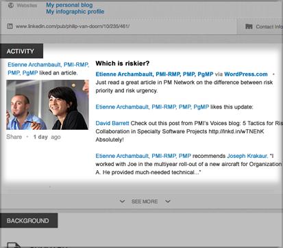 activity linkedin