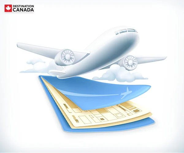 بلیط-هواپیما-کانادا